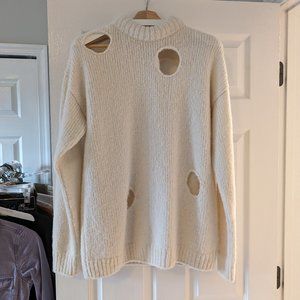 Tibi Trou Trou Alpaca Sweater Size XS